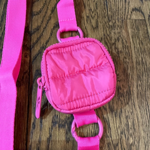 Reebok Bags Rebook Pink Crossbody Hera Quilted Sling Bag Poshmark
